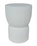 Senja Outdoor White Stool