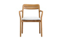 Nora Dining Arm Chair Natural, view 2