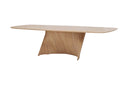 Riva Dining Table Pale Natural, view 5
