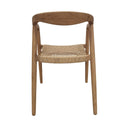 Saben Rattan Outdoor Dining Arm Chair, view 6