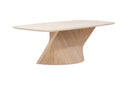 Riva Dining Table Pale Natural, view 2