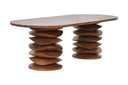 Tor 94" Dining Table Medium Brown, view 2