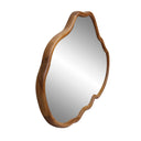 Fluid Freeform Teak Mirror, view 2