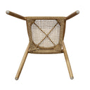 Saben Rattan Outdoor Dining Arm Chair, view 8