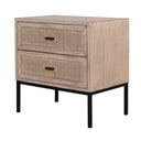 Noah Bed Side Table Natural