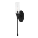 Black Iron Chisel Wall Sconce 4.5" by Hudson Valley