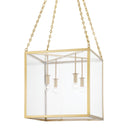 Aged Brass Catskill Lantern 18" by Hudson Valley