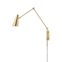 Aged Brass Lorne Plug-In Sconce 4" by Hudson Valley