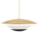 Vintage Gold Leaf Adara Chandelier 26.5" by Corbett Lighting, view 2