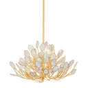 Vintage Gold Leaf Eastview Chandelier 25" by Hudson Valley