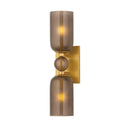 Aged Brass Hurleyville Wall Sconce 4.25" by Hudson Valley