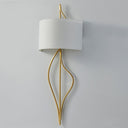 Vintage Brass Akina Wall Sconce 14.75" by Corbett Lighting
