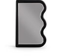 Winnie Poplar Wood Frame Mirror - Black