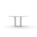 Tobie Round Dining Table - Latte by Caracole
