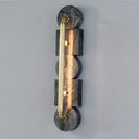 Vintage Brass Sena Wall Sconce 5" x 23.25" by Corbett Lighting, view 6