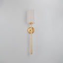 Vintage Gold Leaf Sterling Wall Sconce 5.5" by Hudson Valley, view 4
