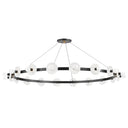 Aged Brass and Old Bronze Austen Chandelier 58" x 4.75" by Hudson Valley