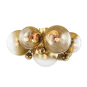 Vintage Polished Brass Kyoto Linear 27.25" by Corbett Lighting, view 2