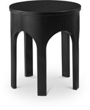 Westfield Solid Wood And Oak Veneer End / Side Table - Black