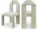 Bennett Chenille Fabric Upholstered Dining Chair - Mint