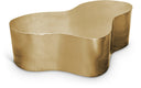Tevere Large Iron Coffee Table - Gold