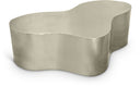 Tevere Large Iron Coffee Table - Silver