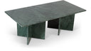 Verona Genuine Marble Coffee Table - Green