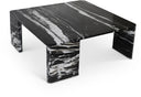 Livorno Genuine Marble Coffee Table - Black