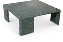 Livorno Genuine Marble Coffee Table - Green