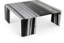 Livorno Genuine Marble Coffee Table - Panda