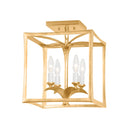 Vintage Gold Leaf Bergamo Lantern 13" by Corbett Lighting, view 2