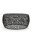 Priya Aluminum Coffee Table - Black