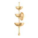 Gesso White Aura Wall Sconce 10.25" by Corbett Lighting, view 2