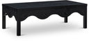 Fiora Oak Veneer Coffee Table - Black