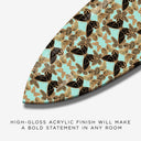 Butterfly Pattern Surfboard