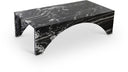 Palermo Genuine Marble Coffee Table - Black