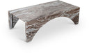 Palermo Genuine Marble Coffee Table - Brown