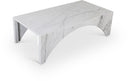 Palermo Genuine Marble Coffee Table - White