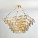 Vintage Gold Leaf Regal Chandelier 47.75" by Corbett Lighting
