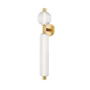 Vintage Brass Atom Wall Sconce 5.5" by Corbett Lighting, view 7
