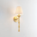 Vintage Gold Leaf Vails Gate Wall Sconce 7" by Hudson Valley, view 3