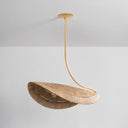 Gold Leaf Medea Linear 40" by Corbett Lighting, view 4