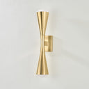 Vintage Brass Barcelona Wall Sconce 4.25" x 22.75" 455-02-VB by Corbett Lighting, view 2