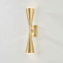 Vintage Brass Barcelona Wall Sconce 4.25" x 22.75" 455-02-VB by Corbett Lighting