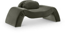 Austin Velvet Upholstered Accent Chair - Green