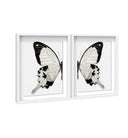 Monochrome Butterfly SET