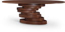 Moriah 90" Dining Table - Brown