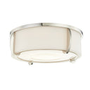 Polished Nickel Talon Flush Mount 15.5" by Hudson Valley