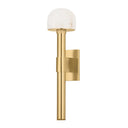Aged Brass Bellvale Wall Sconce 5.75" by Hudson Valley