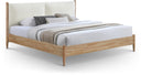 Arbor Fabric Upholstered Bed - Cream